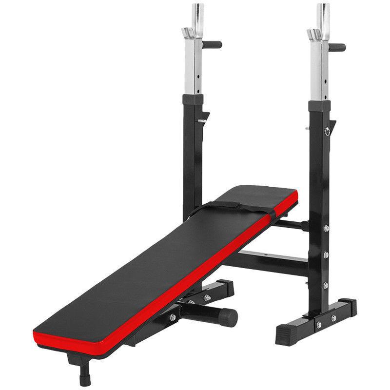 TnP Accessories Folding Flat Weight Bench with Dipping Station and