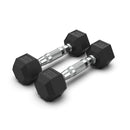 NEW HEX DUMBBELL SET - CHOICE OF WEIGHT