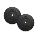 Standard 1" Round Vinyl Weight Plate 7.5kg - Black
