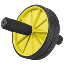 Ab Wheel With Foam Handle Yellow