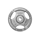 Olympic 2" Cast Iron Tri-Grip Weight Plate 20kg - Silver