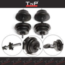 TnP Accessories Adjustable Dumbbell Set With Plastic Handle 15kg = 7.5Kg x 2 