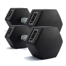 Buy TnP Accessories® Hex Dumbbells Rubber Encased Weights (Pair) 18Kg 