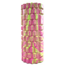 Foam Roller Yoga Pilates Massage 34cm x 14cm - Pink/Yellow Mix