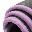 Buy TnP Accessories® 12mm NBR Trim Yoga Mats Thick Exercise Mat - Lilac 