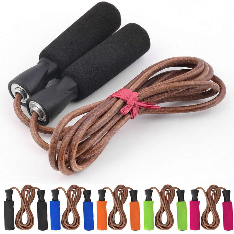 Buy TnP Accessories® Leather Skipping Jump Rope - Orange 