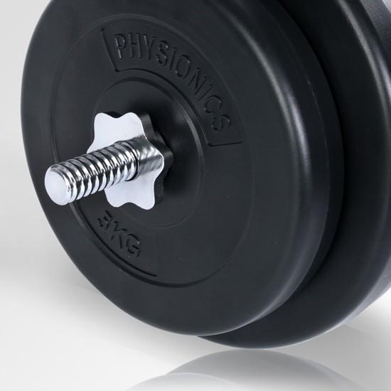 Buy TnP Accessories® Barbell Set Curve Weights 25kg 