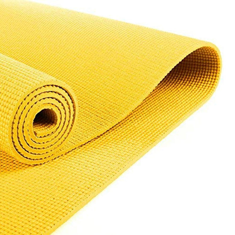 Buy TnP Accessories® 6mm Yoga Mats Soft Non Slip Exercise Mat - Yellow 