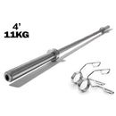 2" Olympic Bar + 2 Spring Collars - 4ft