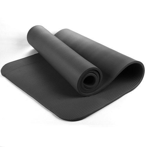 Buy TnP Accessories® NBR Foam Yoga Mat - 190cm Long - Black 