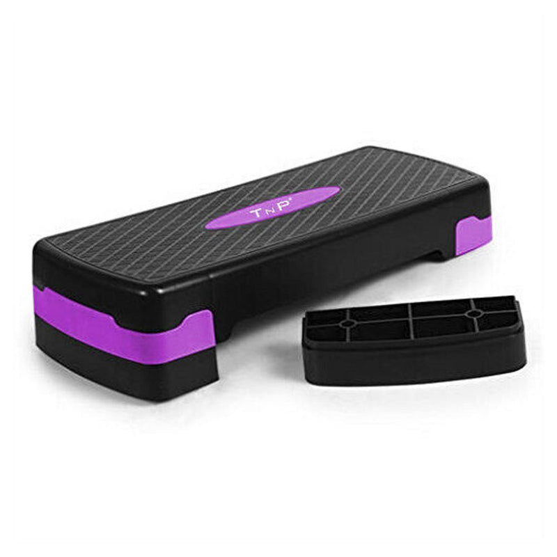 Buy TnP Accessories® Adjustable 2 Level Fitness Stepper - 68cm Purple 