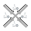 Buy TnP Accessories® 2 Inch Olympic Dumbell Bar Pair With Collars 