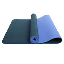 Buy TnP Accessories® 6mm Yoga Mat Non Slip TPE Exercise Mat - Blue 