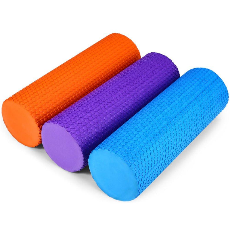 Buy TnP Accessories® EVA Foam Roller 32cm Yoga Pilates - Texture Red 