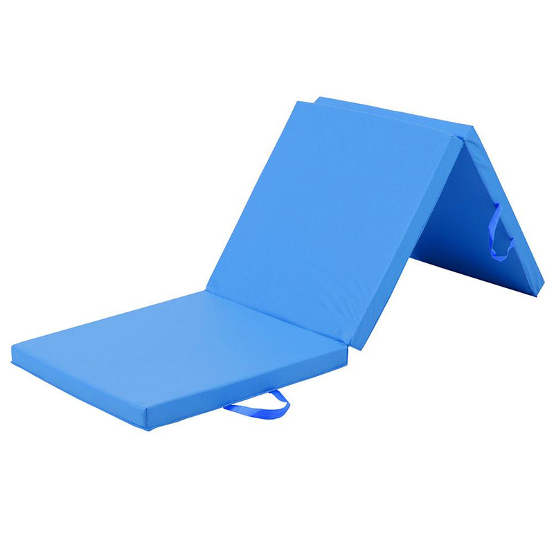 Buy TnP Accessories® Tri-Fold Yoga Exercise Mat - 5cm Blue 
