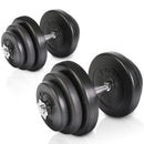 Buy TnP Accessories® Adjustable Dumbbell Set Chrome Handle 50Kg 