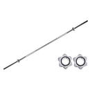 Buy TnP Accessories® Standard 1 Inch Barbell Bar Weights Spin Lock Triceps Bar - 6Ft 