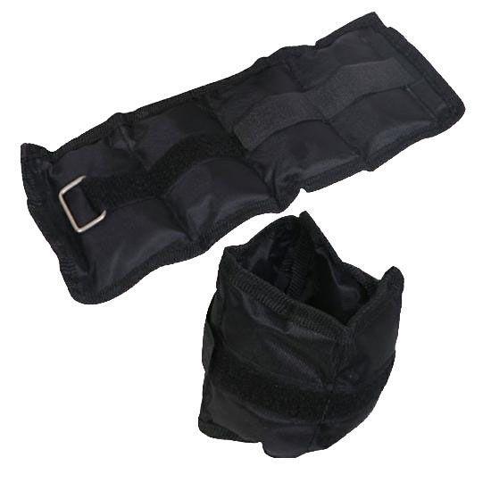 Buy TnP Accessories® Ankle Wrist Weight Straps Adjustable Black / Grey 2 x 1Kg 
