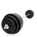 Buy TnP Accessories® 60Kg Barbell Set - Straight Bar Collars 