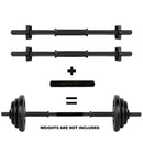Buy TnP Accessories®  Black Solid Plastic Dumbbell Bar Set with Metal Connector 