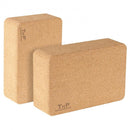 Buy TnP Accessories® Cork Yoga Block Yoga Brick with Firm Support 