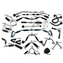 Buy TnP Accessories® Heavy Duty Chrome Revolving Bar Machine Cross-fit 