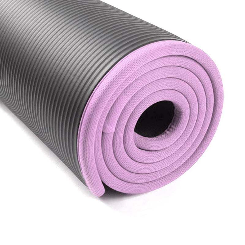 Buy TnP Accessories® 12mm NBR Trim Yoga Mats Thick Exercise Mat - Lilac 