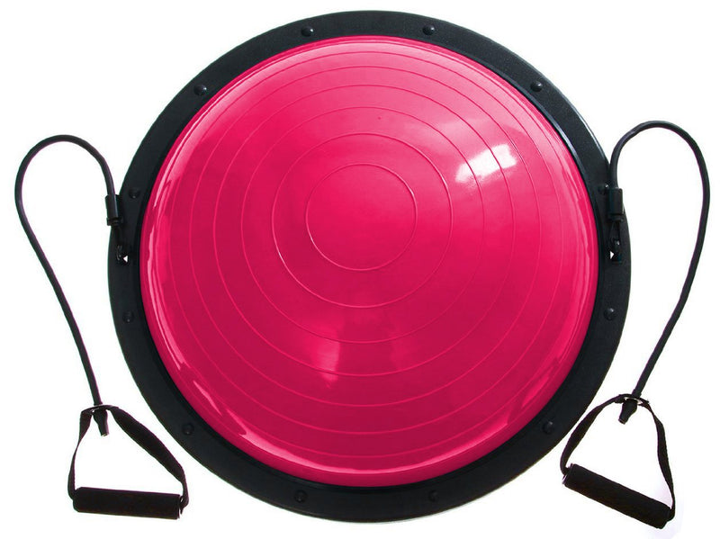 Buy TnP Accessories® Bosu Ball Balance Board with Resistance Bands - Pink 