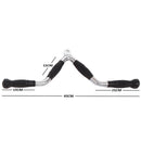 Buy TnP Accessories® Solid V Bar with Rubber Hand grips Cable Attachment 