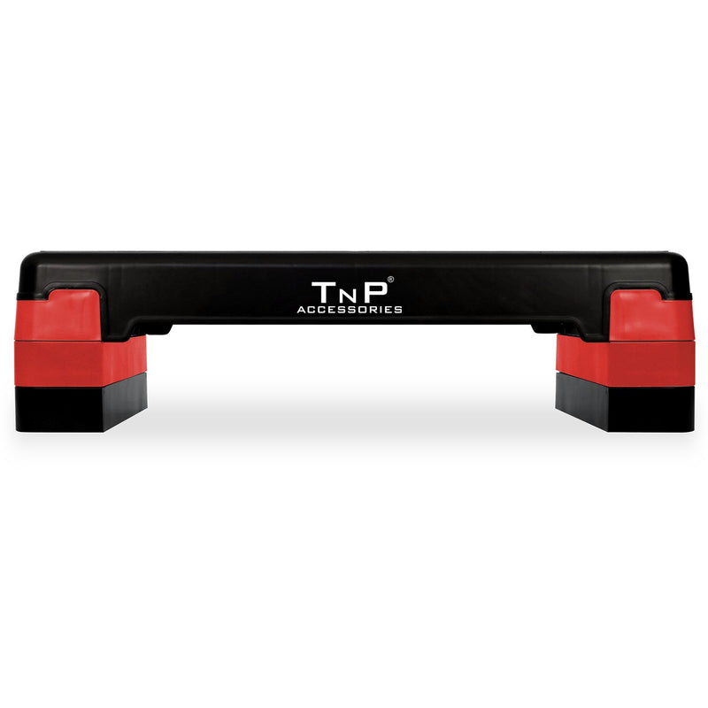 Buy TnP Accessories® Adjustable 2 Level Aerobic Fitness Stepper - 78Cm Black/Red 