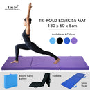 TnP Accessories Tri-Fold Mat 180*60*5Cm Purple