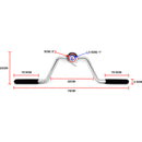 TnP Accessories Chrome Lat Blaster Bar