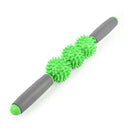 Buy TnP Accessories® Massage Stick Roller with 3 Spiky Balls - Green/Grey 