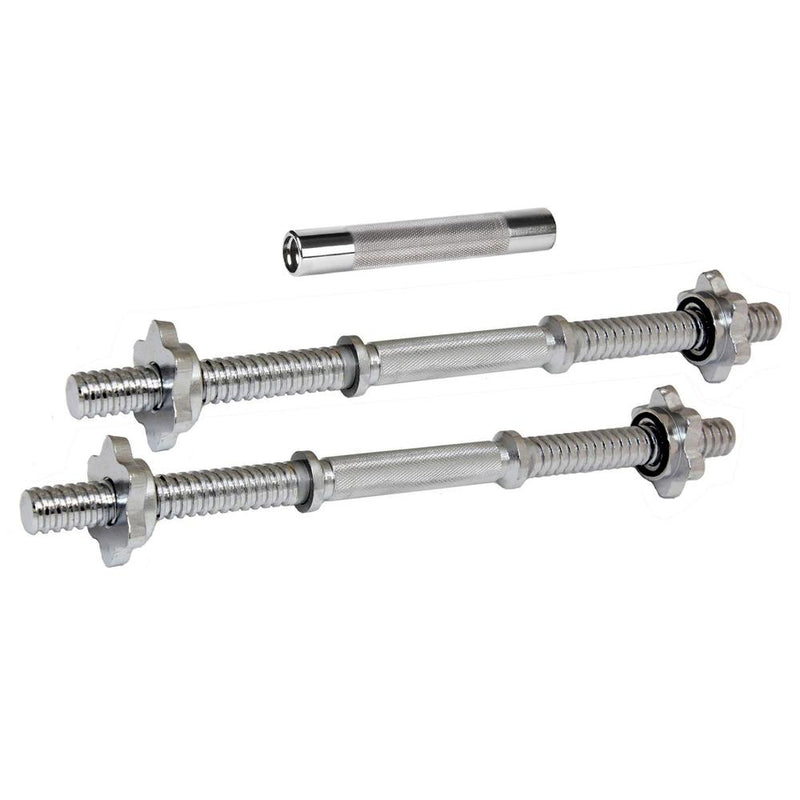 Buy TnP Accessories® Chrome Solid Metal Dumbbell Bar Connector 