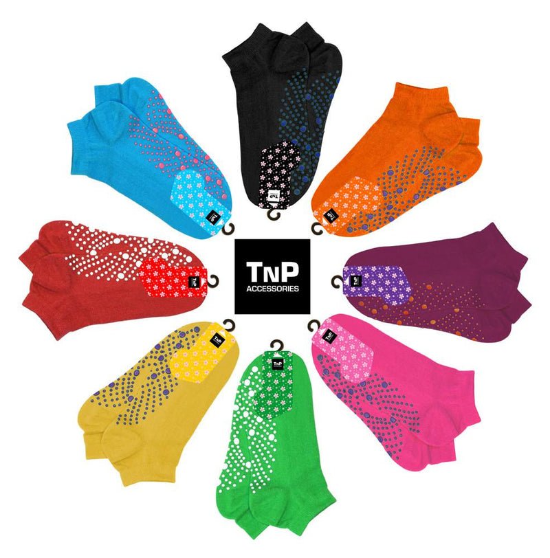 Buy TnP Accessories® Yoga Socks Non Slip Exercise Socks - Red 