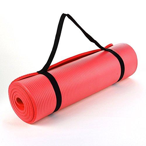 Buy TnP Accessories® NBR Foam Yoga Mat - 190cm Long - Red 