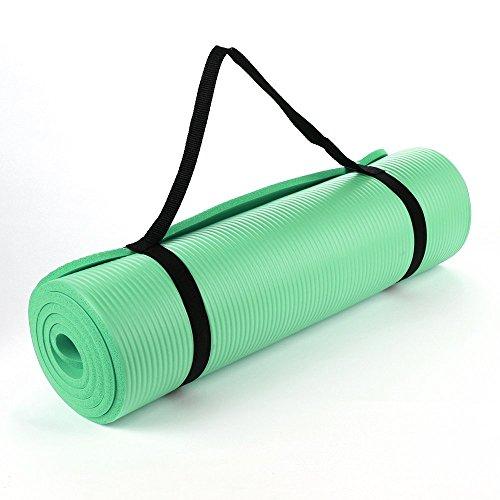 Buy TnP Accessories® NBR Foam Yoga Mat 15mm Thick Dark Green 