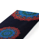 Buy TnP Accessories® 6mm Yoga Mats Soft Non Slip PVC Mandala Exercise Mat - Black/Colourful Motif 