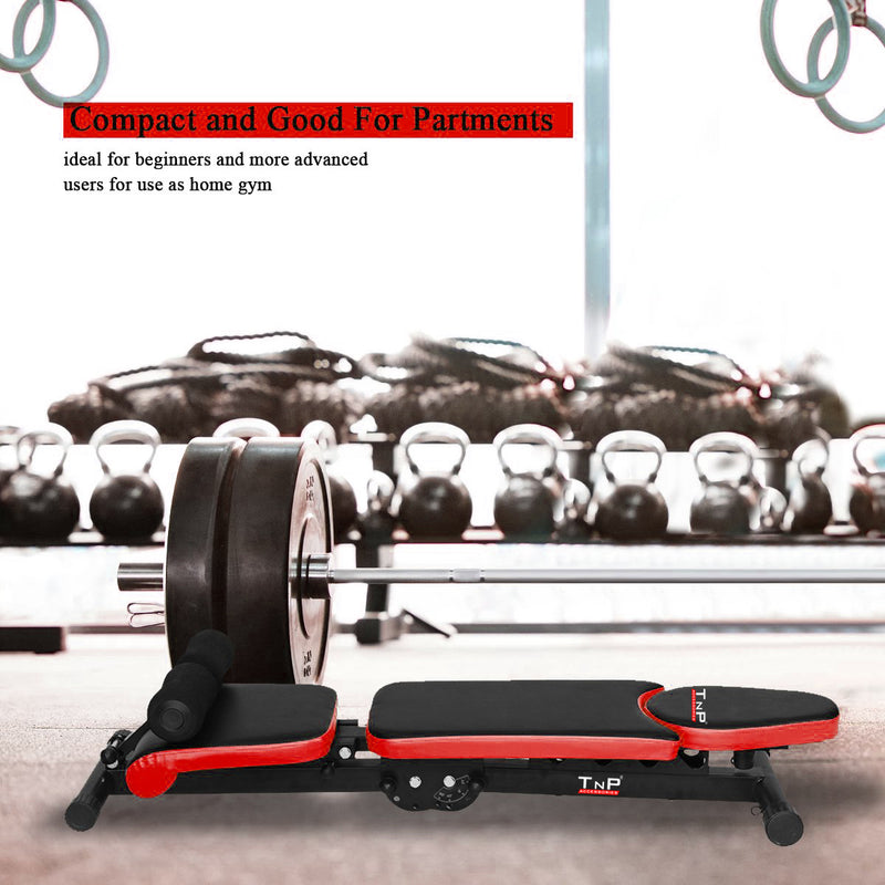 Adjustable Weight Bench XQ-503C Black/Red