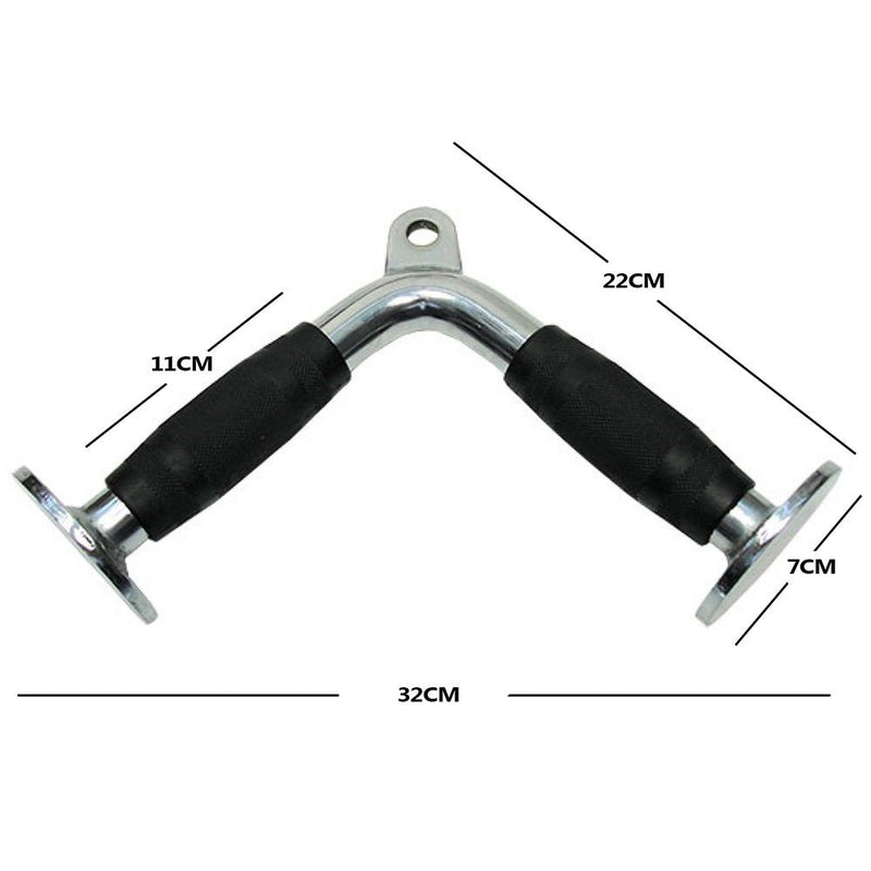 Buy TnP Accessories® Triceps Press Push Pull Down V Bar - Rubber Grip 