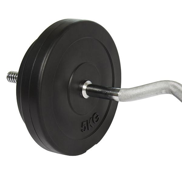Buy TnP Accessories® Barbell Set Curve Weights 25kg 