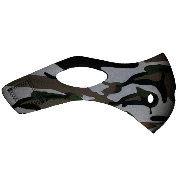 Camo Training Mask - Medium - Army Camo