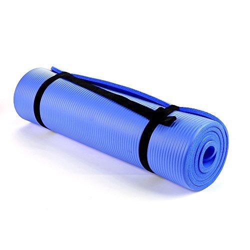 Buy TnP Accessories® NBR Foam Yoga Mat 15mm Thick Dark Blue 