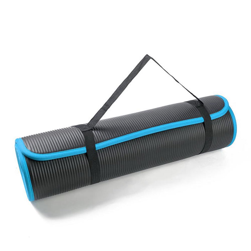 Buy TnP Accessories® 12mm NBR Trim Yoga Mats Thick Exercise Mat - Blue 
