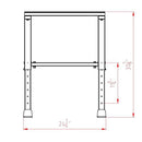 Buy TnP Accessories® Adjustable Metal Plyo Box Plyometric CrossFit Fitness 