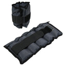 Buy TnP Accessories® Ankle Wrist Weight Straps Adjustable Black/Grey 2 x 2.5Kg 