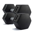 Buy TnP Accessories® Hex Dumbbells Rubber Encased Weights (Pair) 22Kg 