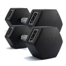 Buy TnP Accessories® Hex Dumbbells Rubber Encased Weights (Pair) 10Kg 