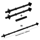 Buy TnP Accessories®  Black Solid Plastic Dumbbell Bar Set with Metal Connector 