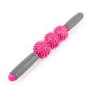 Buy TnP Accessories® Massage Stick Roller with 3 Spiky Balls - Pink/Grey 